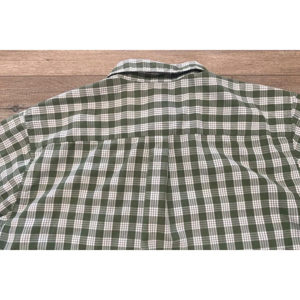 Patagonia Fezzman Mens M Plaid Short Sleeve Button Up Lightweight Hiking Shirt - Picture 5 of 7